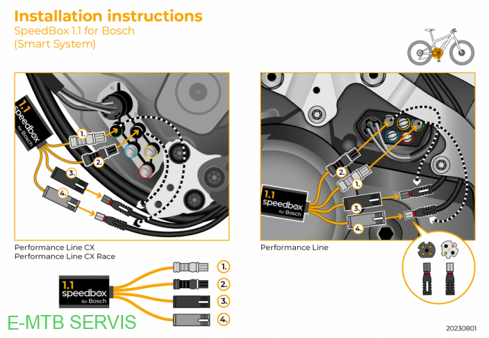 SpeedBox 1.1 B.Tuning pre Bosch (Smart System)