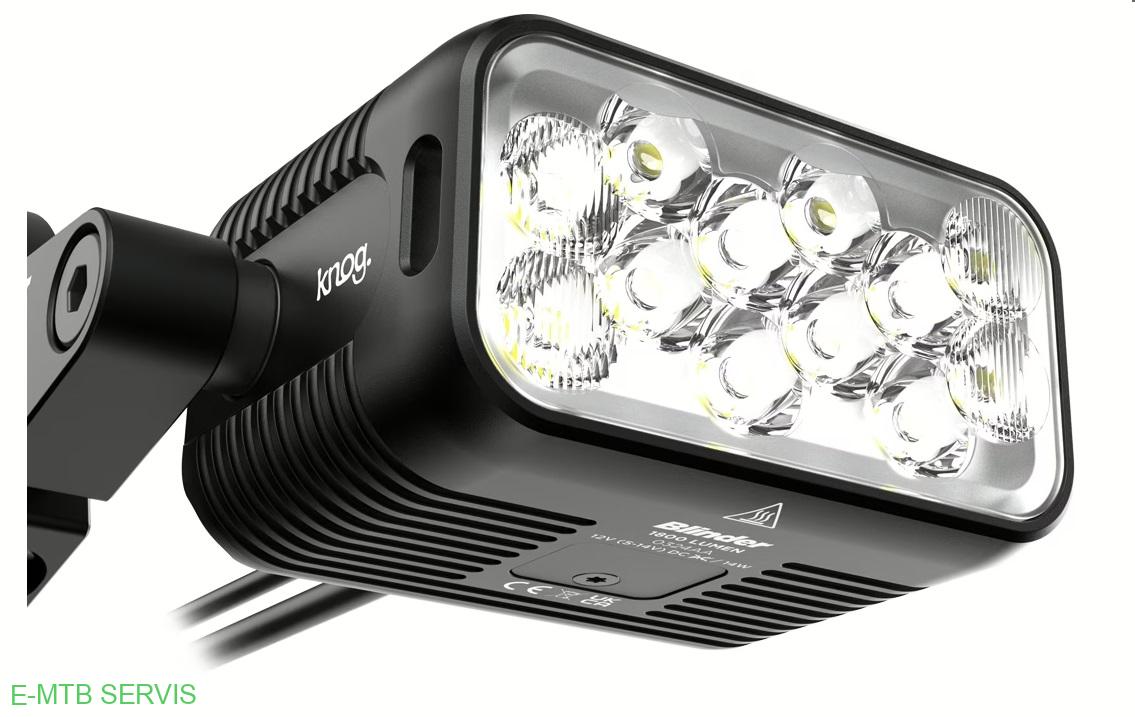 Predné svetlo KNOG Blinder E-bike 2300 lm
