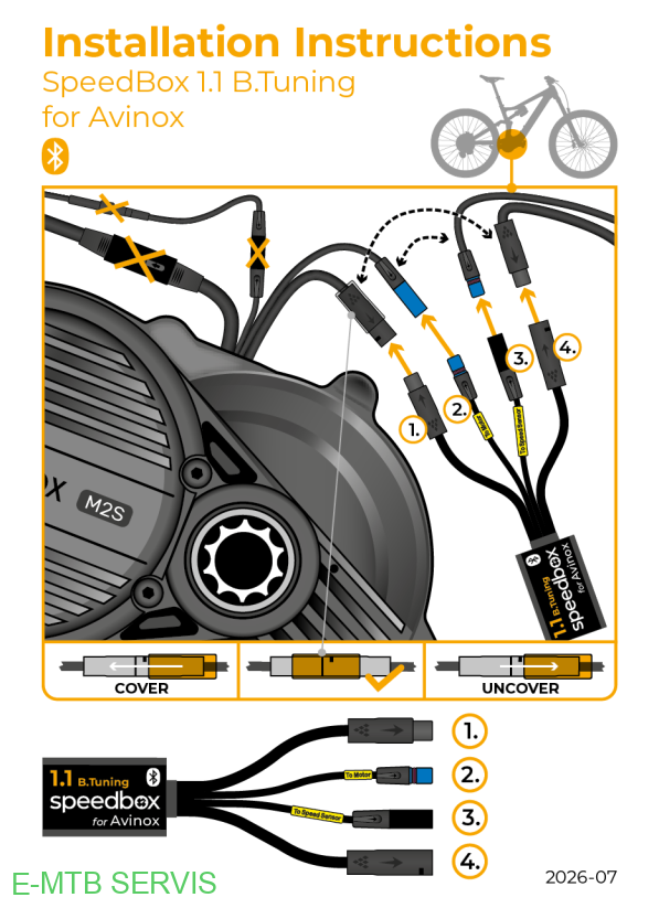 SpeedBox 1.1 B.Tuning pre Avinox (M2, M2S)