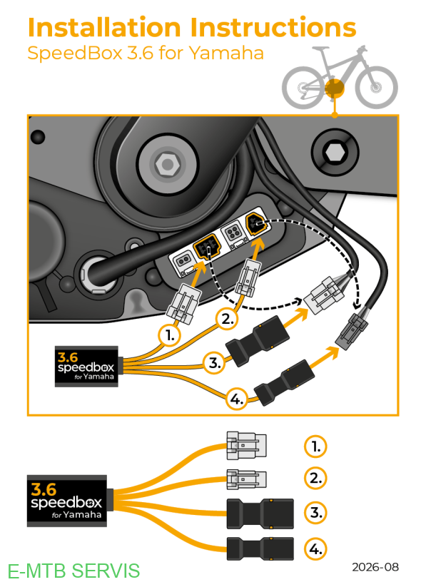 SpeedBox 3.6 B.Tuning pre Yamaha (PW-X4)