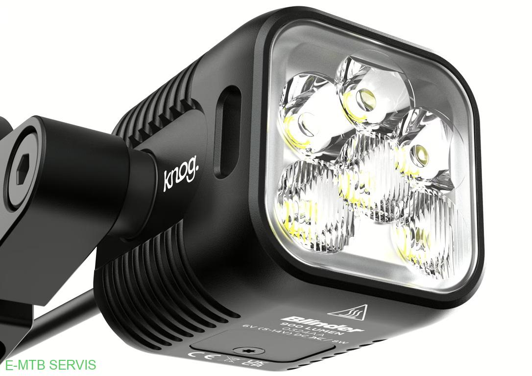 Predné svetlo KNOG Blinder E-bike 900 lm